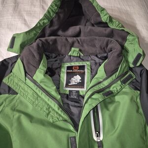 Free Country Green and Gray Men's Jacket